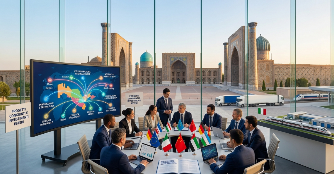 LOMBARDY MEET SAMARKAND – NUOVE OPPORTUNITA’ DI INVESTIMENTO E SVILUPPO INTERNAZIONALE PER LE IMPRESE